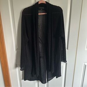 Rock & Republic Open Knit Geometric Open Sweater Net Knit